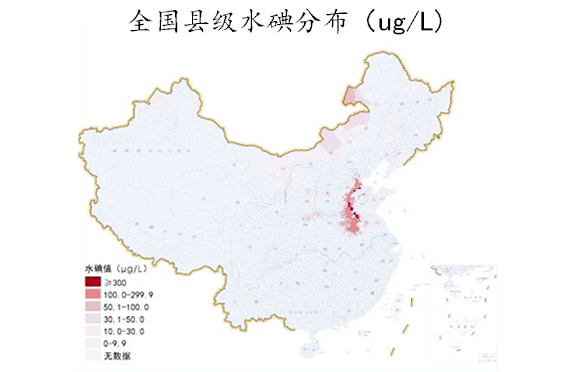 碘缺乏地区和适碘地区的划定新规